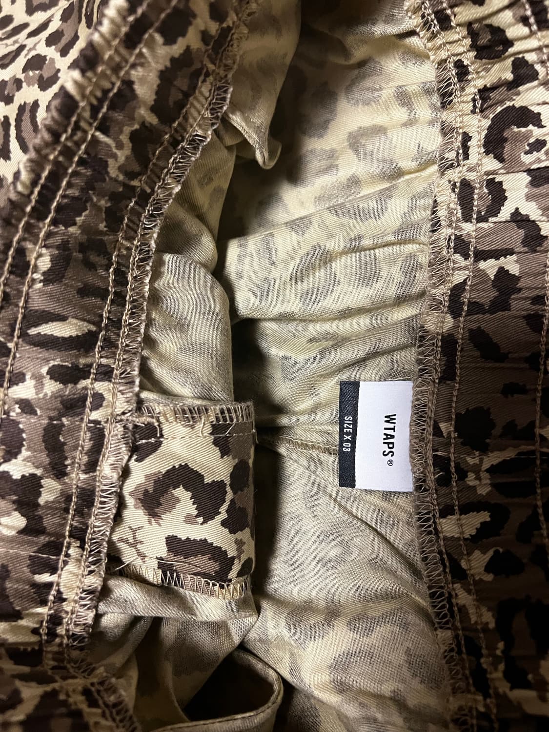 WTAPS 레오파드 팬츠 상품이미지3