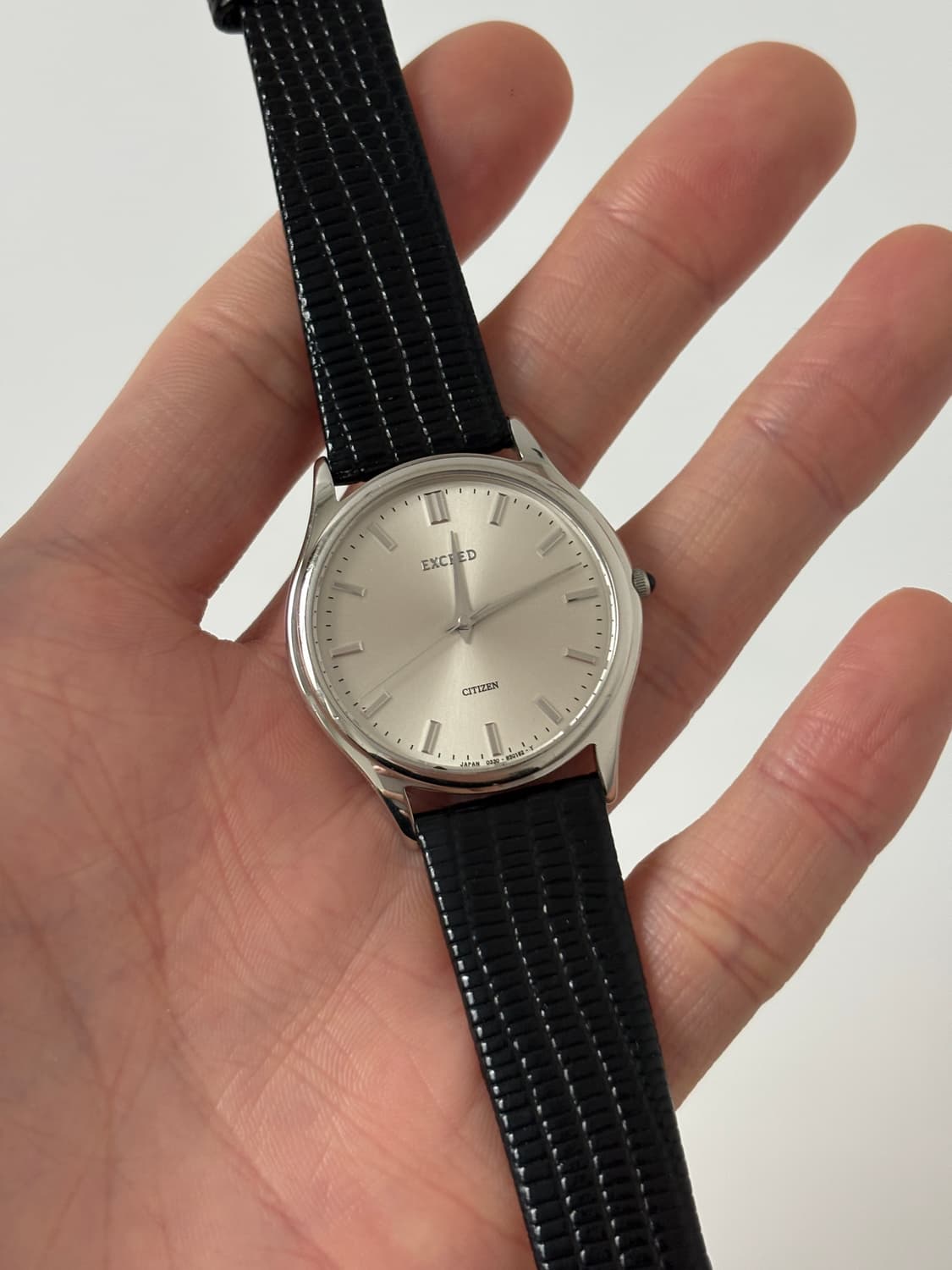 시티즌 1990년대 Exceed 샴페인 다이얼 실버  상품이미지1