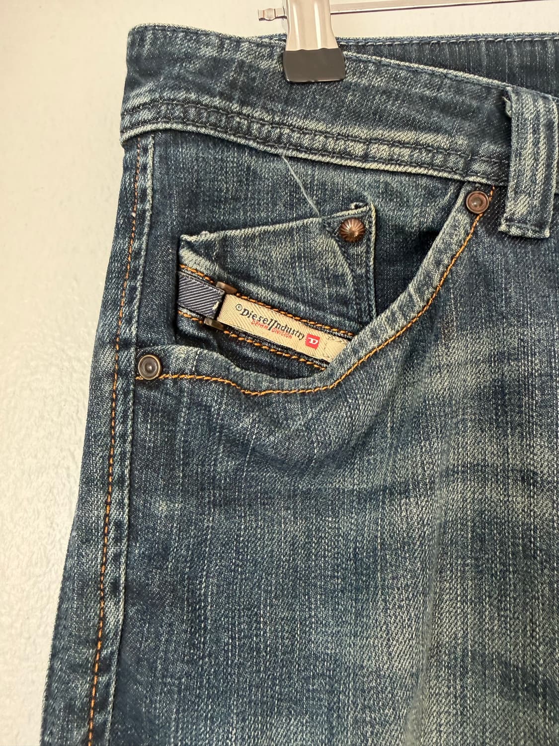 00s Diesel machanical detail jeans 상품이미지8