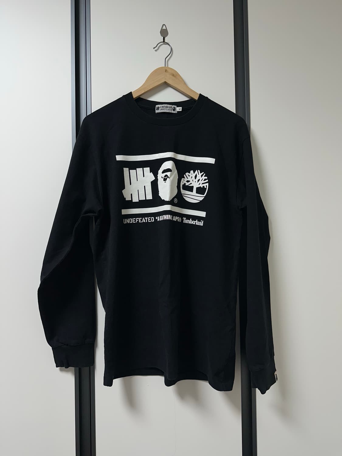 베이프 긴팔티 베이프x팀버랜드x언디핏 콜라보 상품이미지1