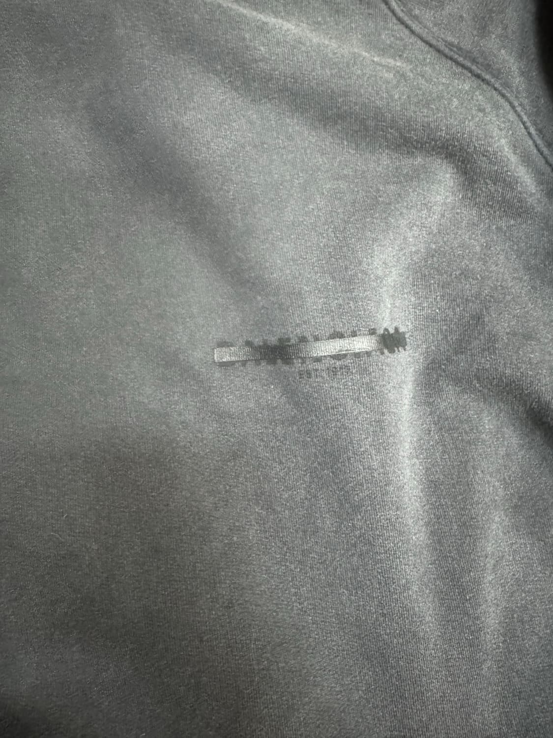 발렌시아가 로고 워싱 오버사이즈 후드 L 상품이미지5