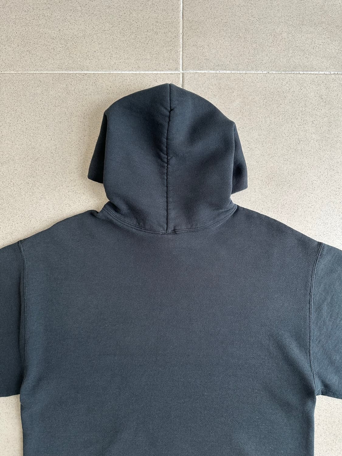 90s 빈티지 러셀 후드 블랙 L USA 상품이미지4