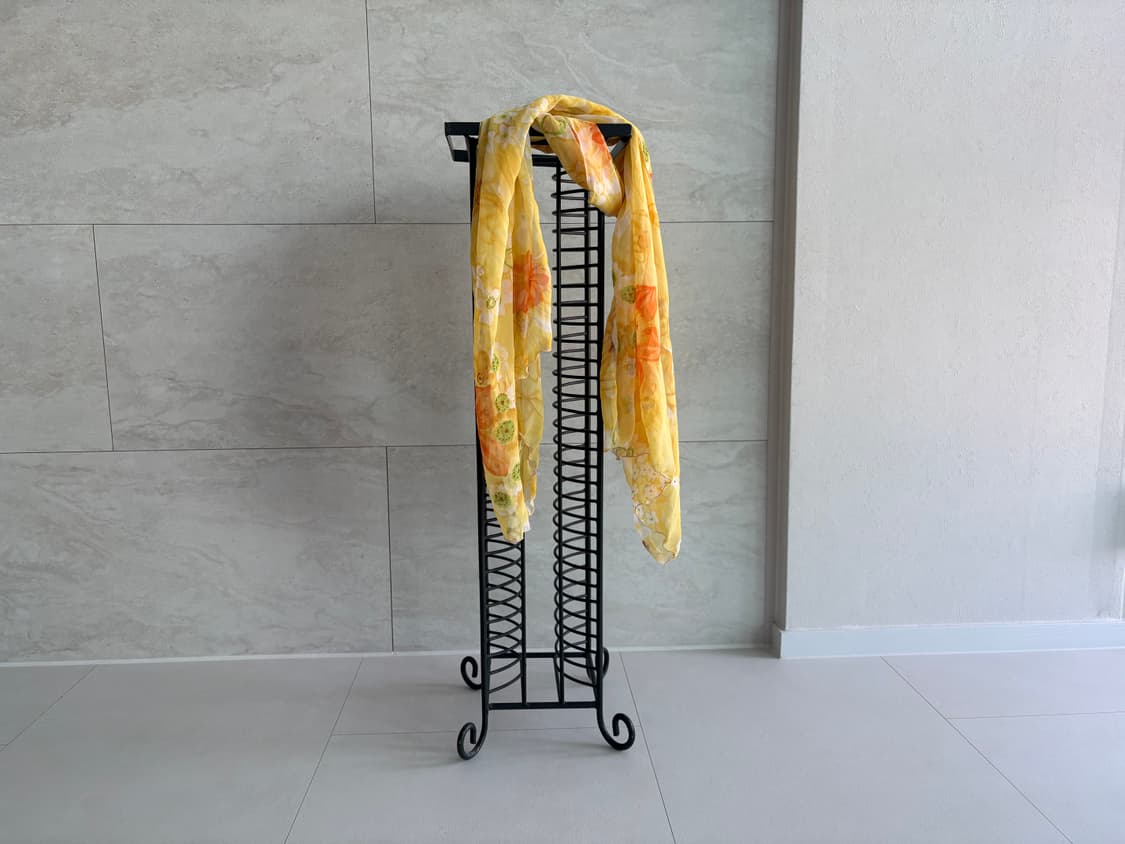 floral chiffon scarf 상품이미지4