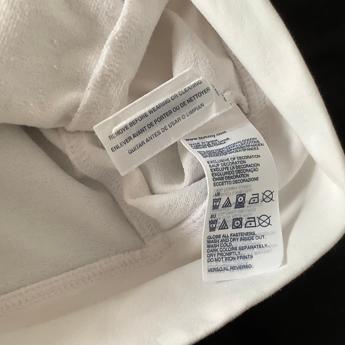 빈티지 타미힐피거 프린팅 코튼 자켓 상품이미지5