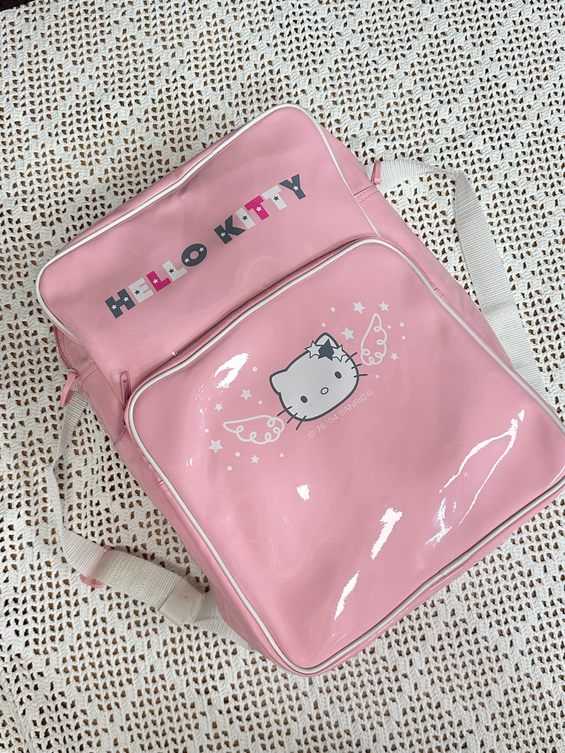 🤍레어템 미사용 헬로키티 PVC 백팩 2004 SANRIO 대장템 🤍 상품이미지4