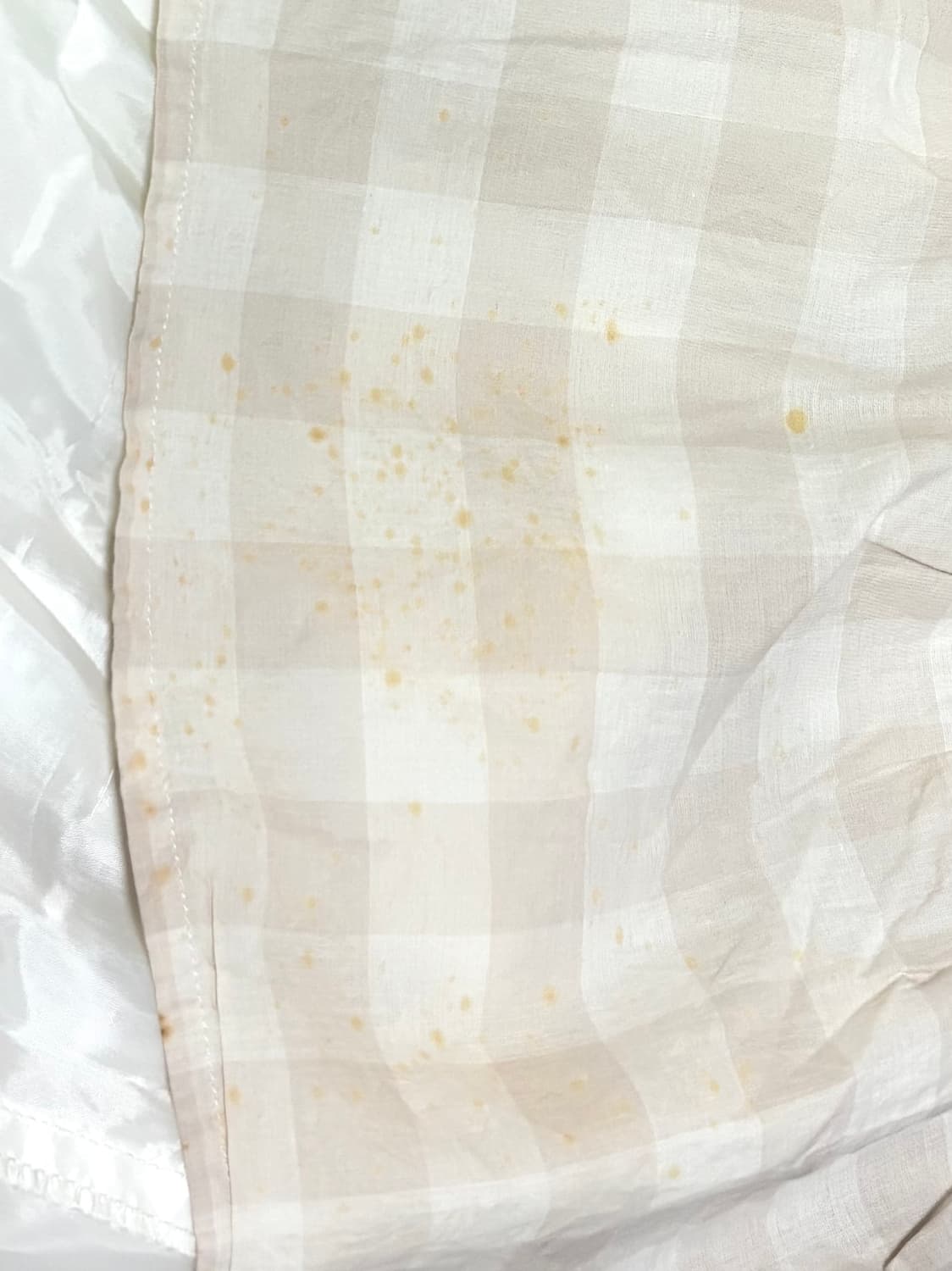 빈티지 모리걸 스즈코 하구미 코지 패치 스모크 밴딩 원피스 상품이미지3