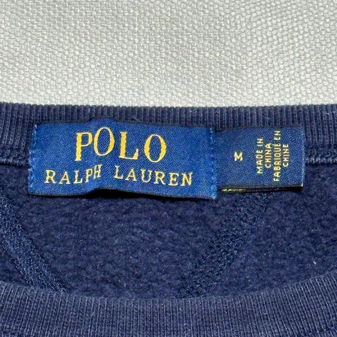 M 폴로랄프로렌 빅로고 네이비 맨투맨 상품이미지4