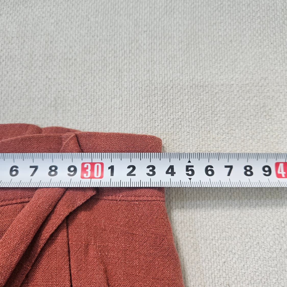 67-95 로엠 여성 린넨 랩 롱 스커트 0402Y 상품이미지4