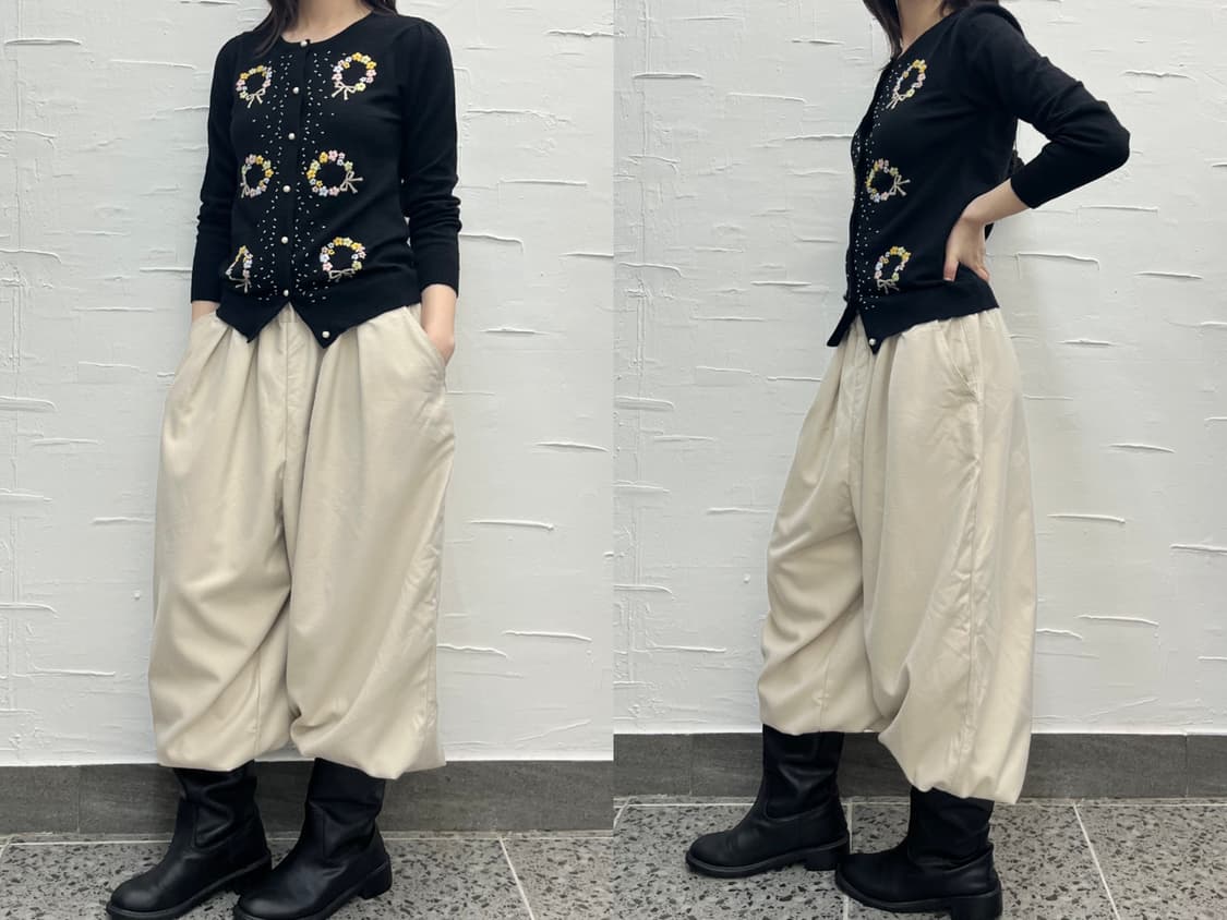 wreath point cardigan 상품이미지2