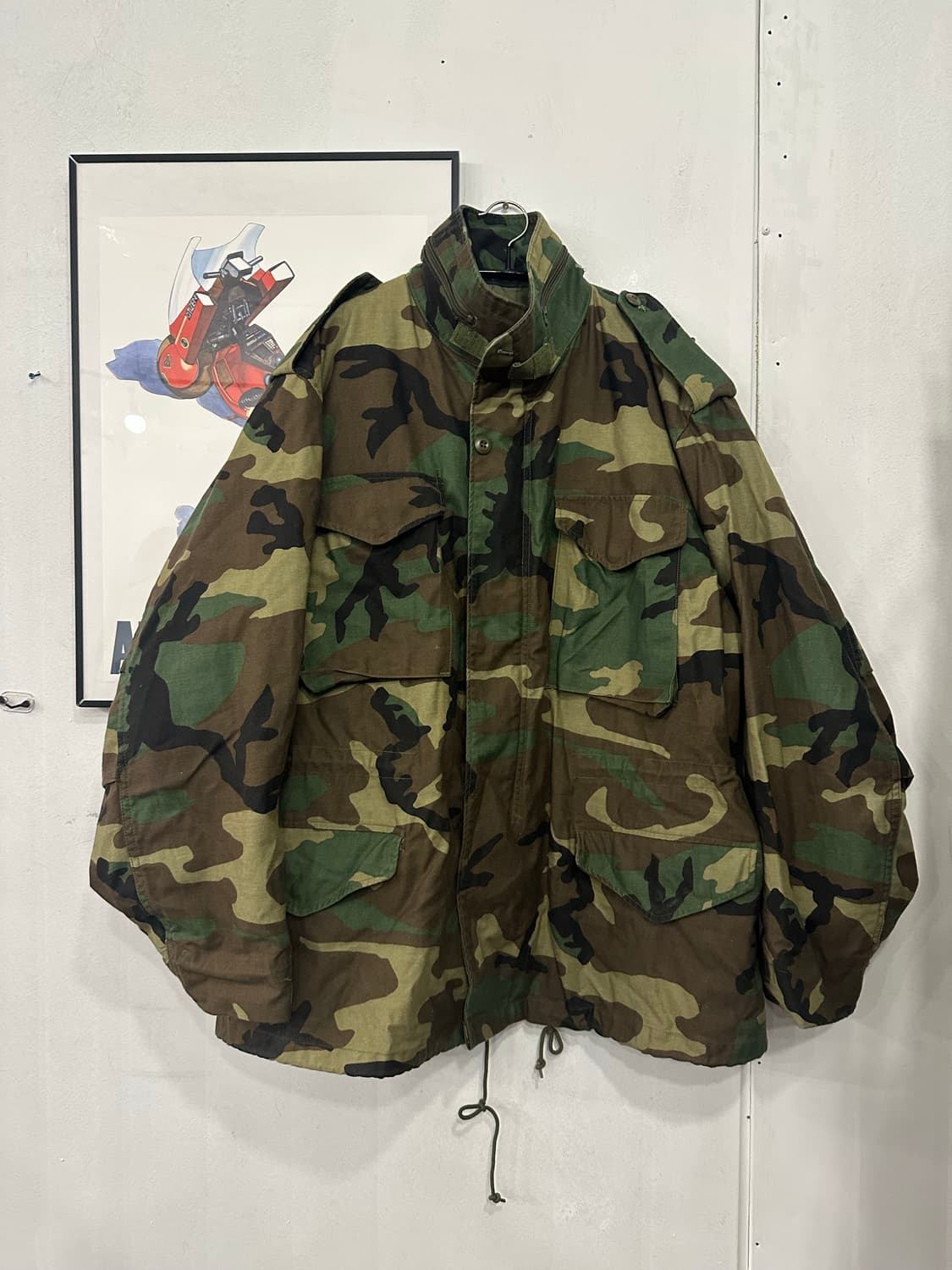 L-R)알파인더스트리 우드랜드  M-65 OG 상품이미지1