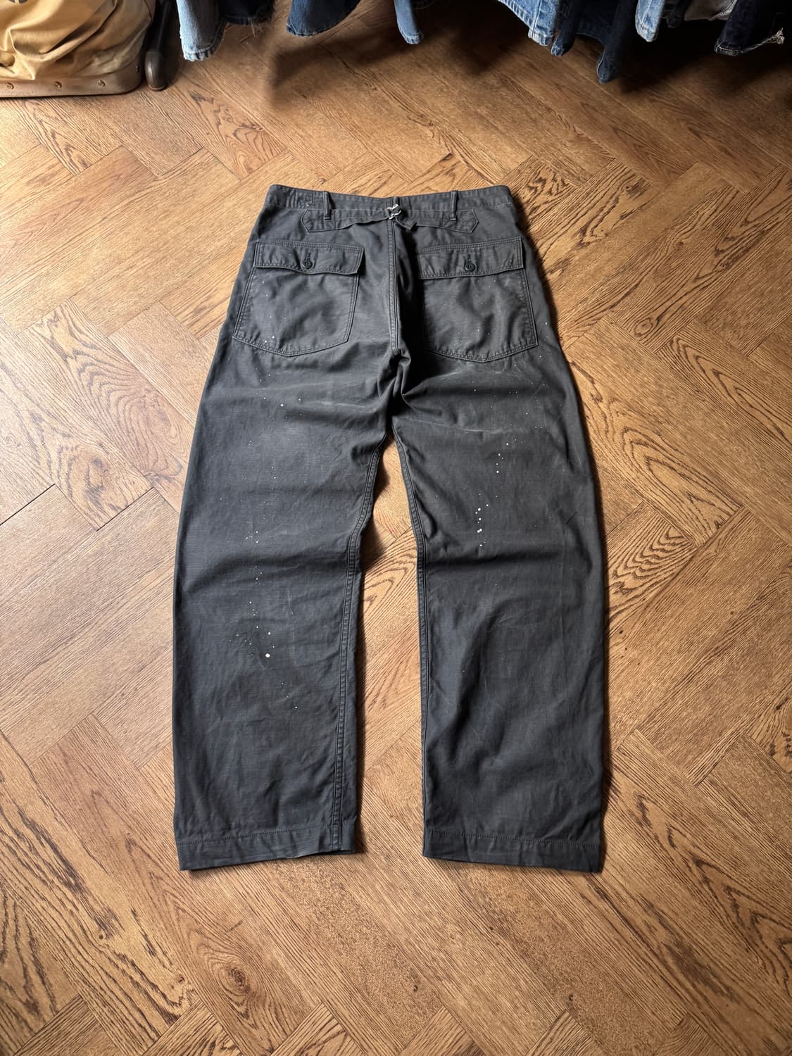 [3]오어슬로우 빈티지 페인팅 신치백 베이커 팬츠 상품이미지8