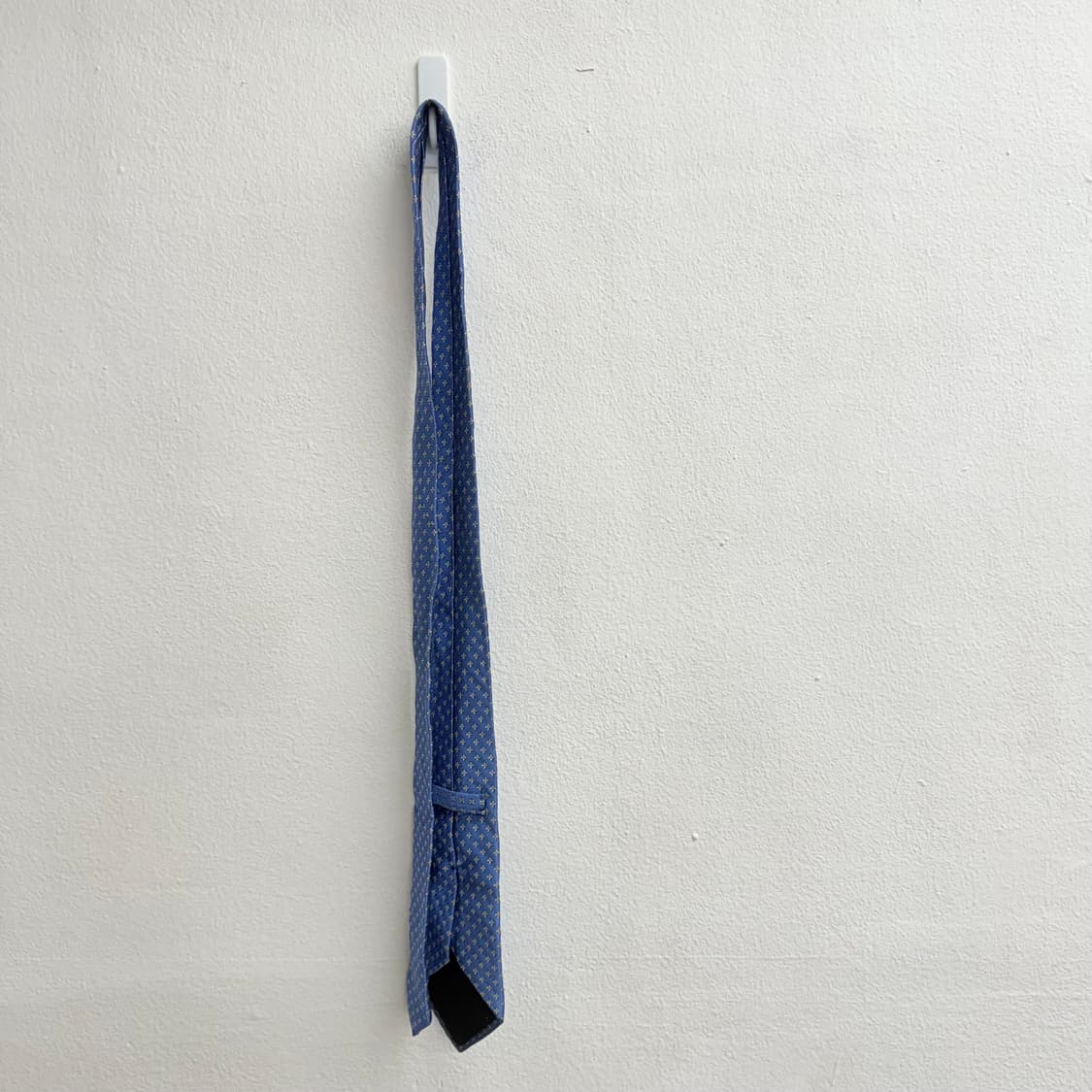 made italy 폴로 랄프로렌 실크100 블루 패턴 넥타이 상품이미지4