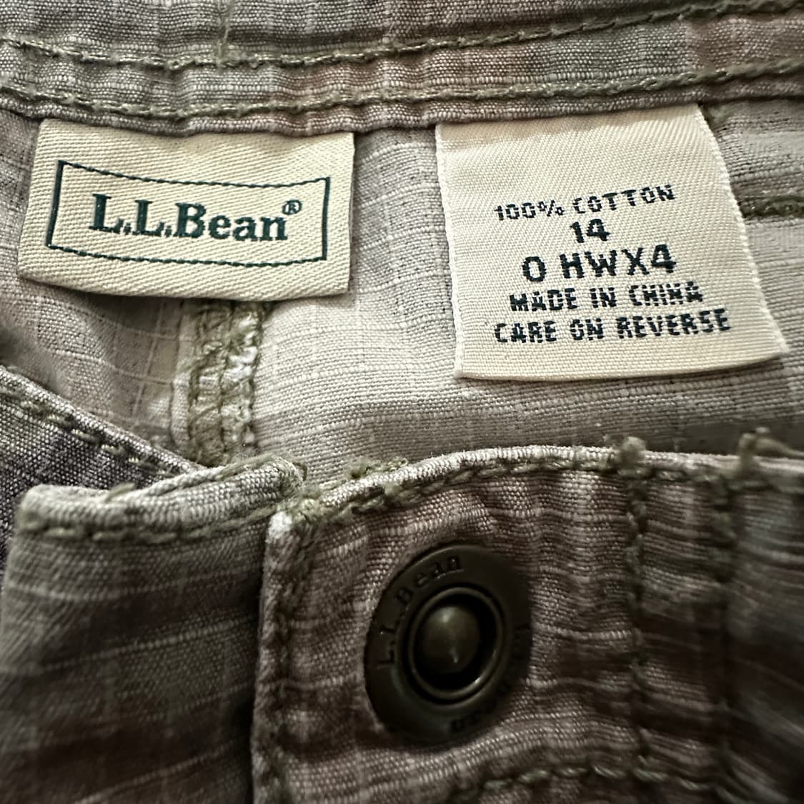 L. L. BEAN work camo caro pants 상품이미지3