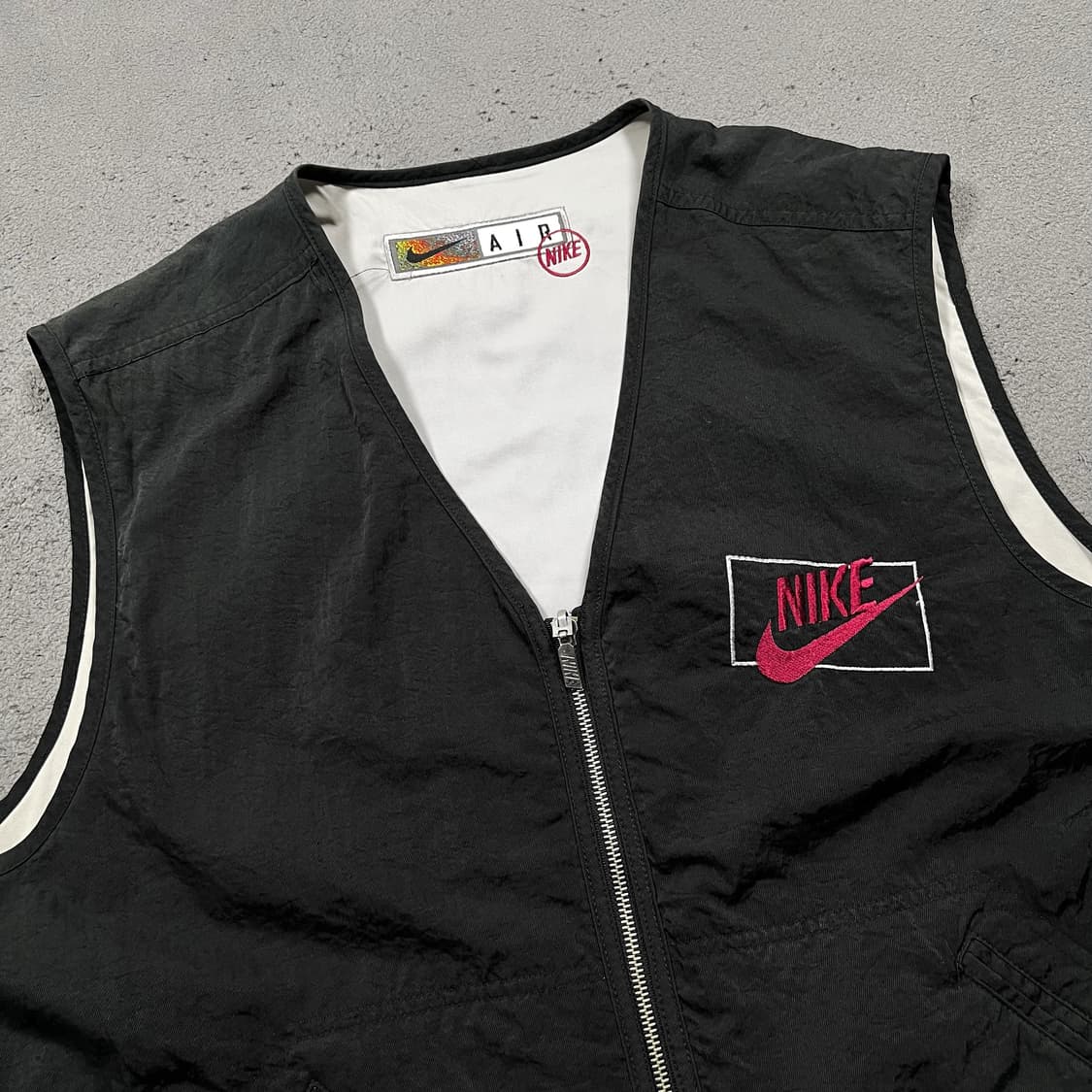 90's Nike 나이키 올드스쿨 리버시블 베스트 자켓 상품이미지2