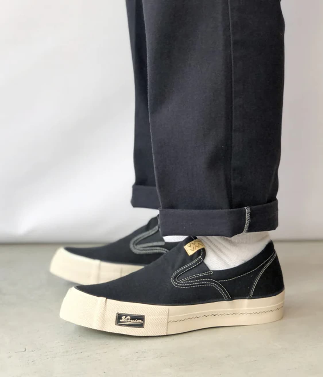 10) visvim 비즈빔 zahra 패튼 슬립온 스캐그웨이 스니커즈 상품이미지9