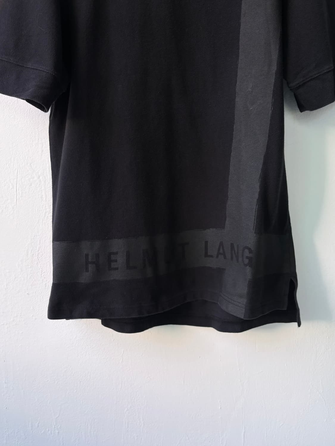헬무트랭 22ss 스트로크 프린팅 티셔츠 상품이미지3