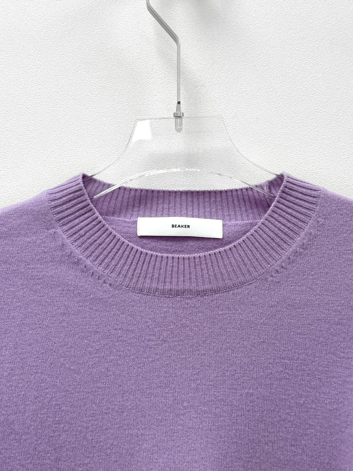 Beaker Lavender Cashmere Knit Sweater 상품이미지2