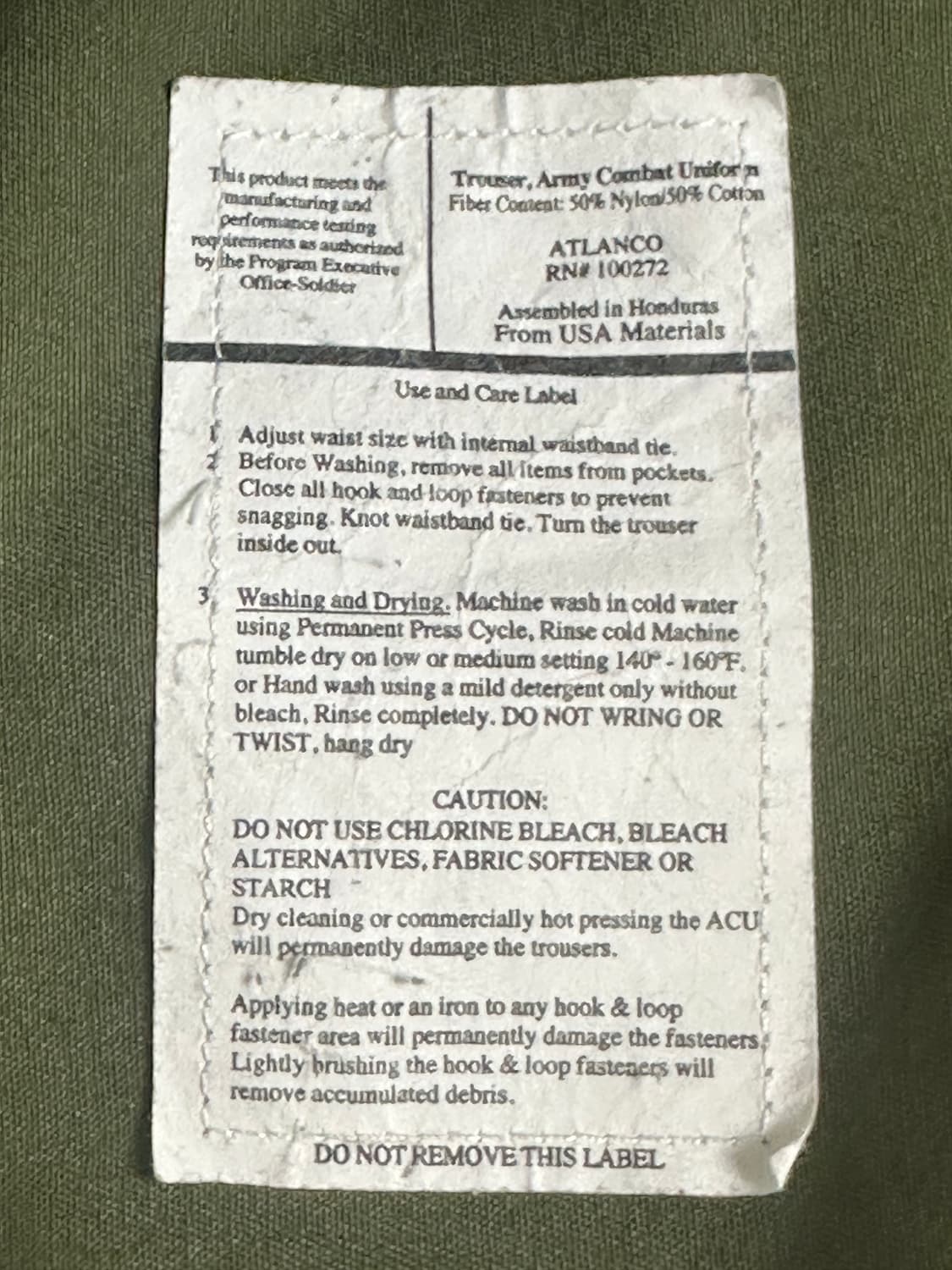 미군 OCP 멀티캠 전투복 바지 하의 (M/L) (L) 상품이미지10