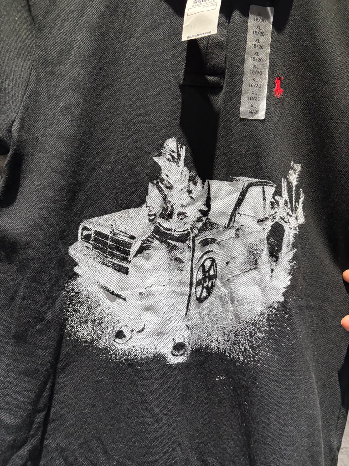 폴로 새상품 래드포니 커스텀 반팔카라티셔츠 상품이미지2