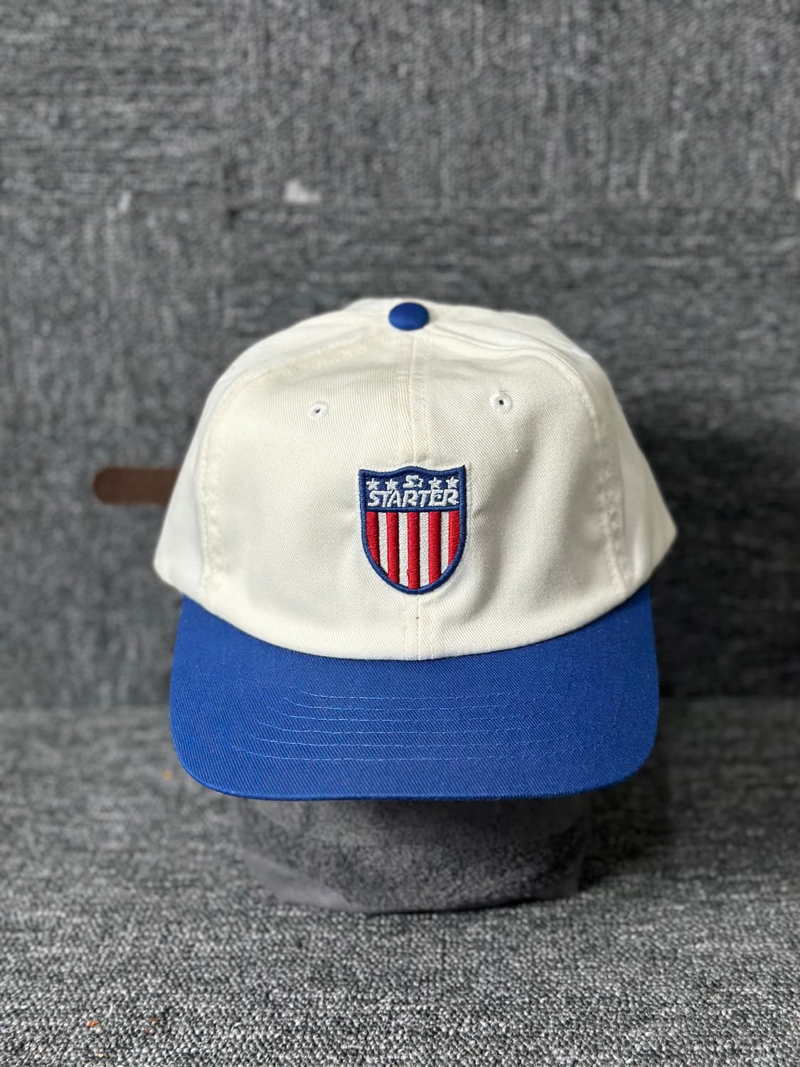 스타터 볼캡 화이트/블루 상품이미지1
