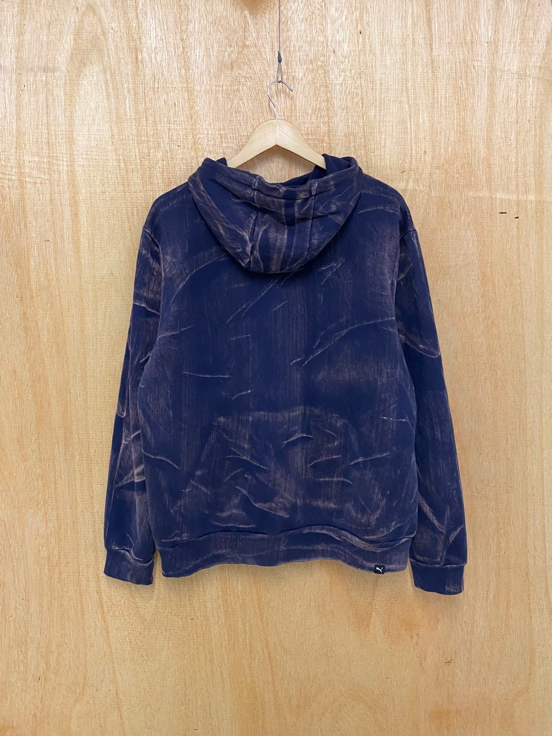 PUMA bleach washed hood t-shirts 디지털 프린팅 상품이미지5