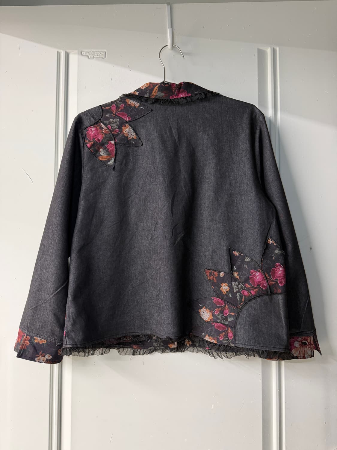 일본빈티지 모리 오리엔탈 레이스자수 자켓 상품이미지9