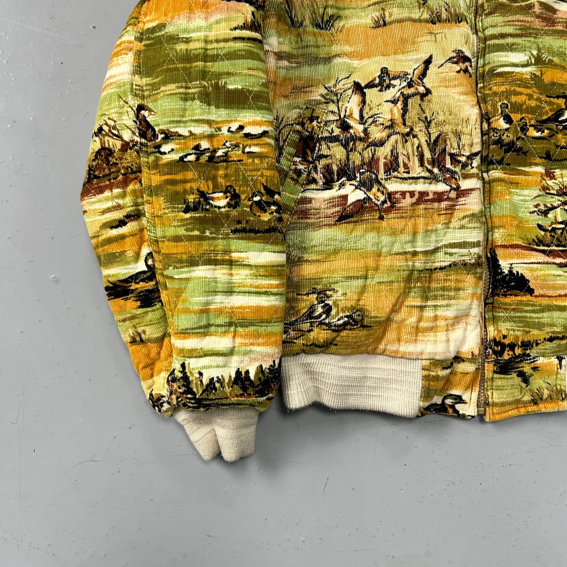 90s SUDBURY 리버시블 퀄팅 봄버자켓  상품이미지3