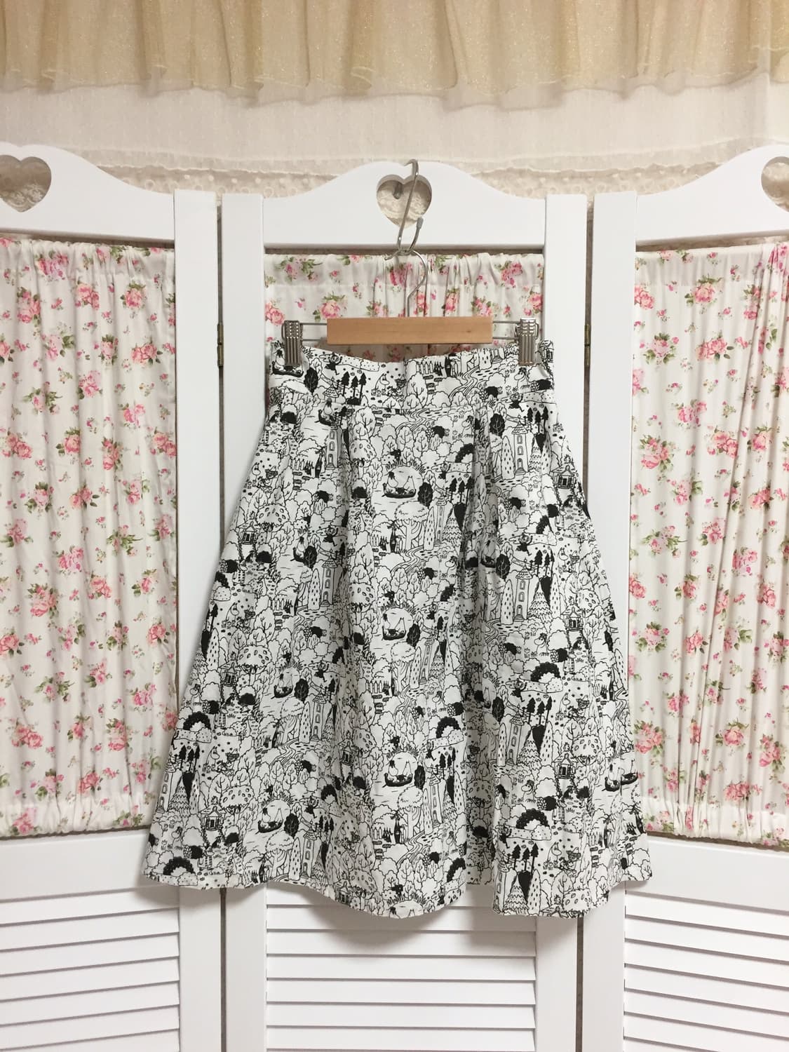 빈티지 무민 스커트 상품이미지1