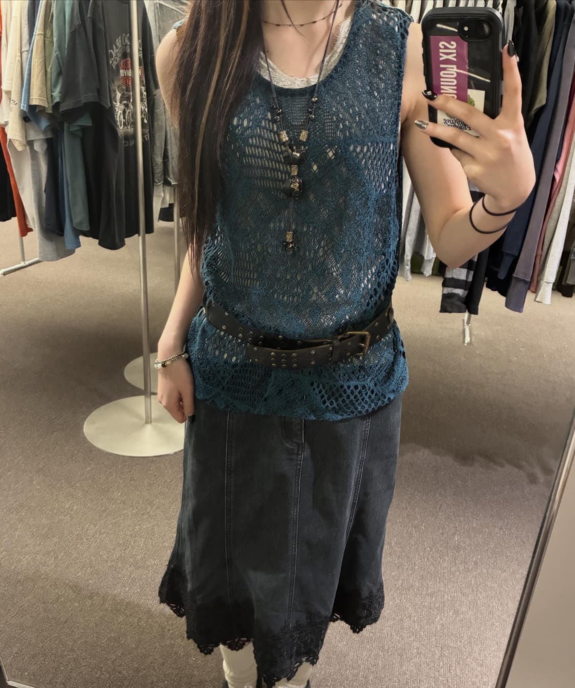 Grunge Lace & Mesh🫐🖲️ 상품이미지2