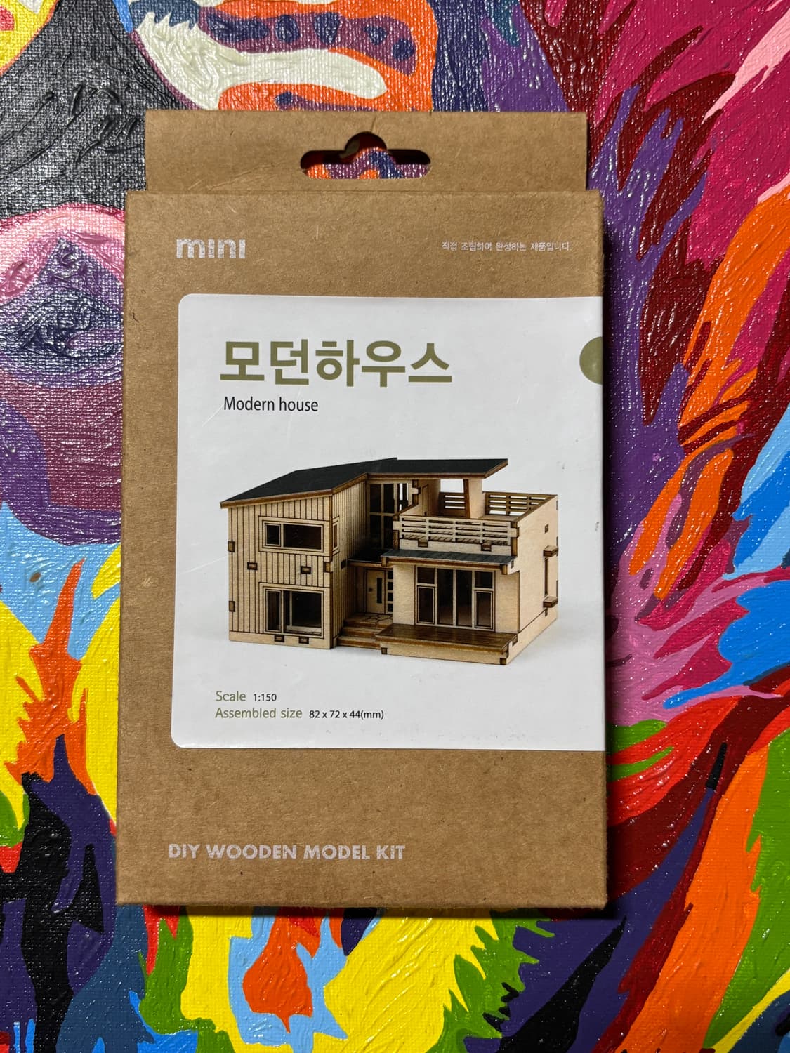 미개봉) 미니 모던하우스 인테리어 소품 피규어 조립 디오라마 상품이미지1