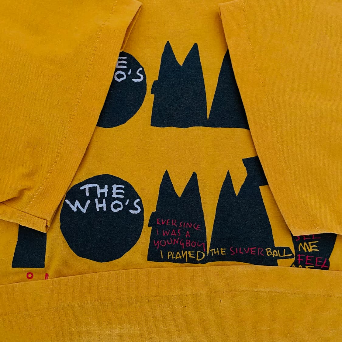 (XL) 90s 빈티지 the who tommy 더후 밴드티 상품이미지7