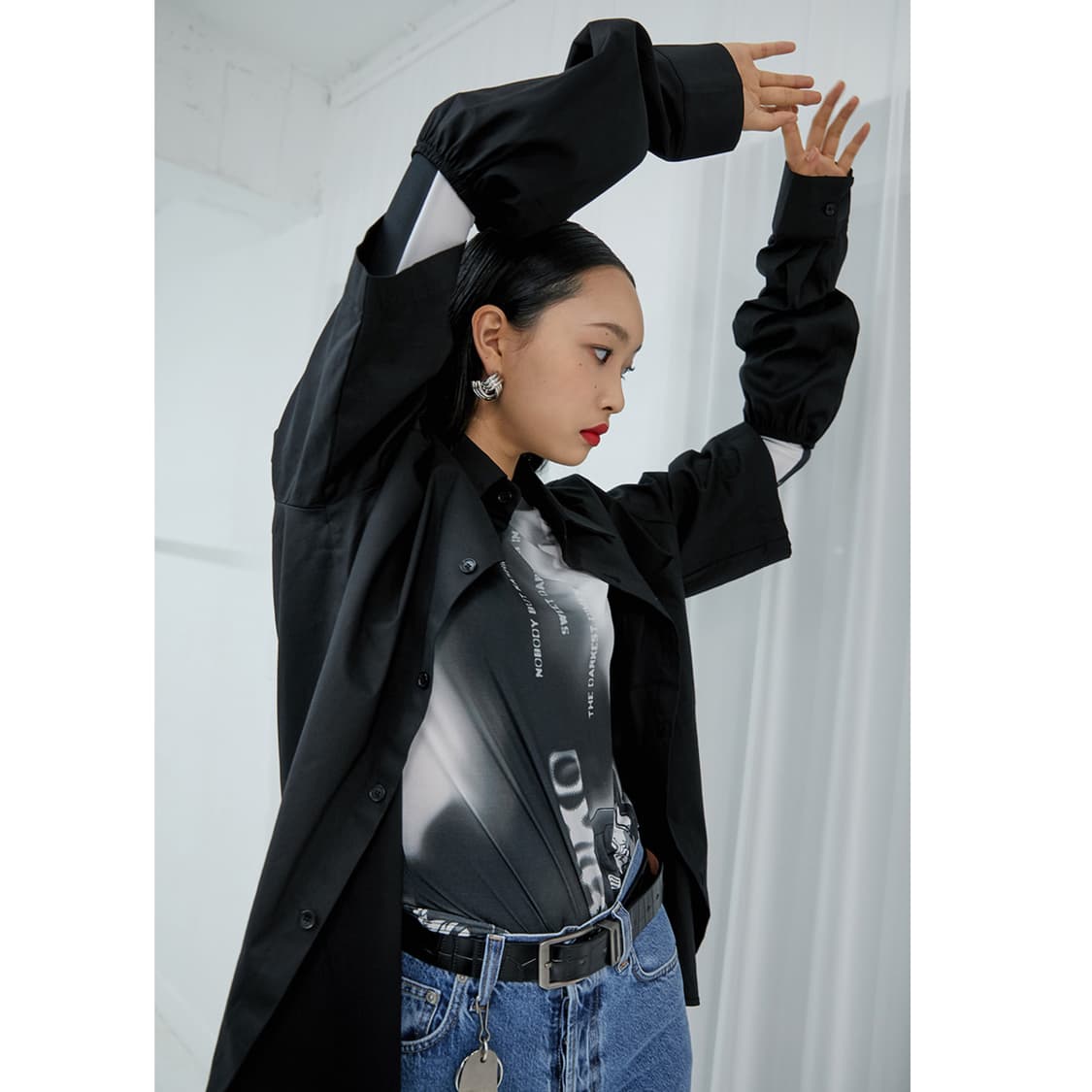 몰댄돕 오버사이즈 셔츠 상품이미지10