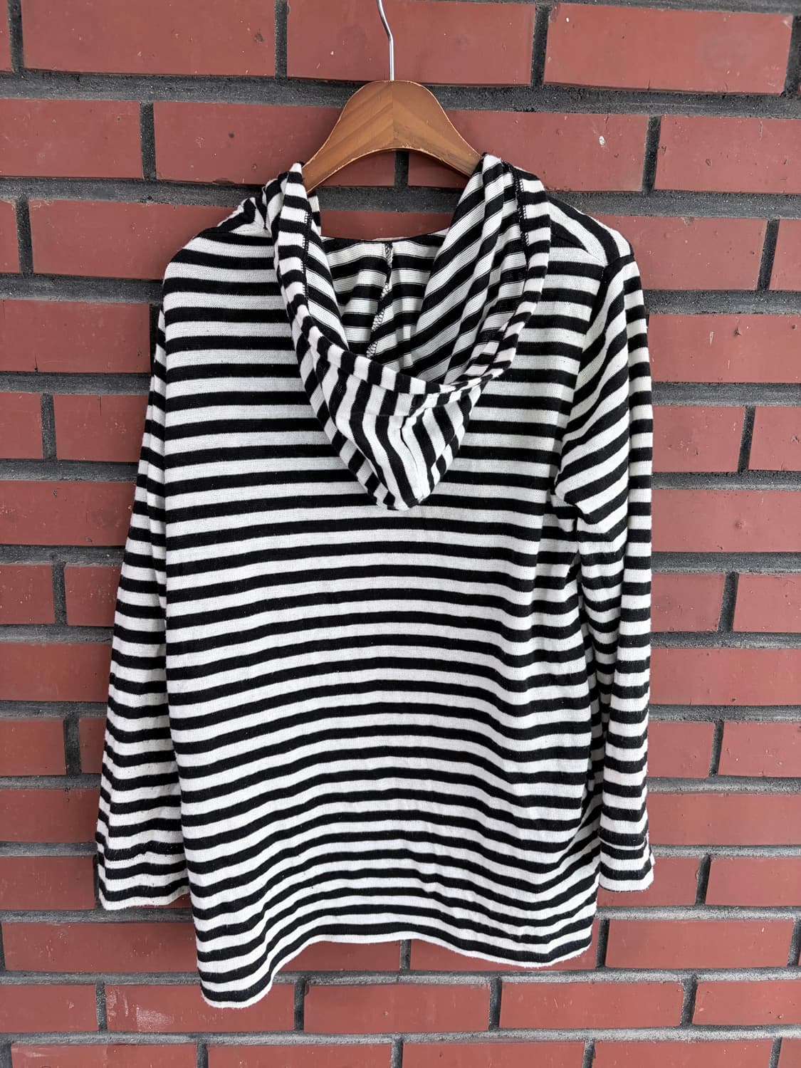 단가라 후드가디건 상품이미지2