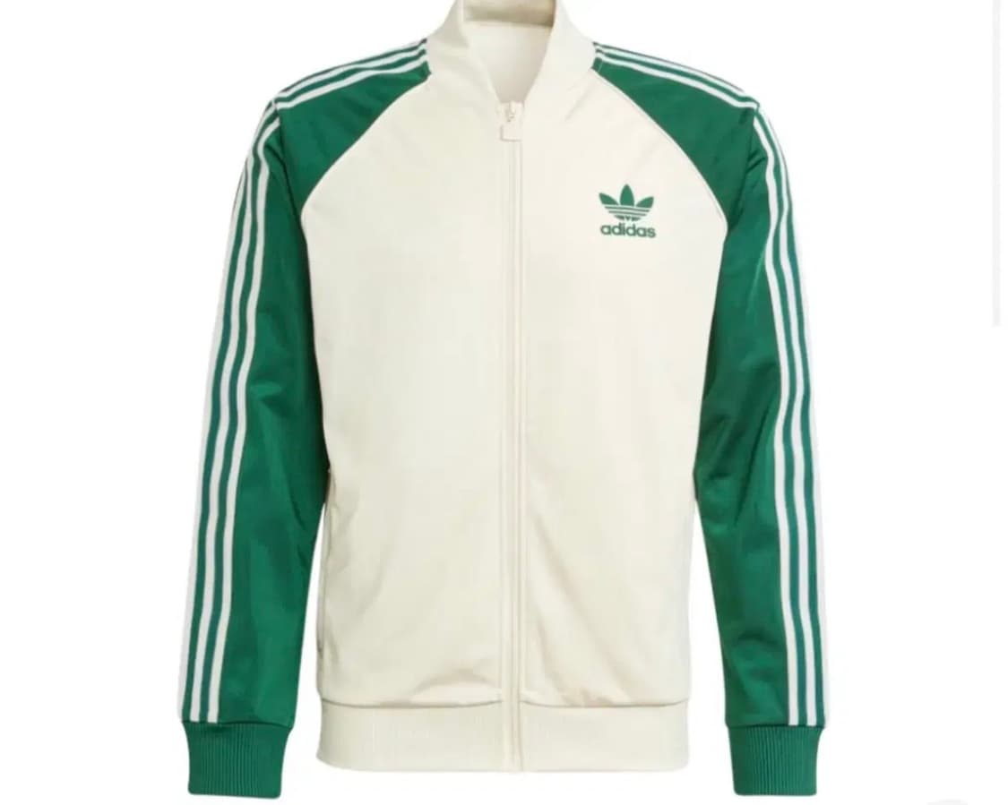 아디다스 SST 트랙탑 원더 화이트 컬리지에이트 그린 - KR 사이즈 상품이미지1