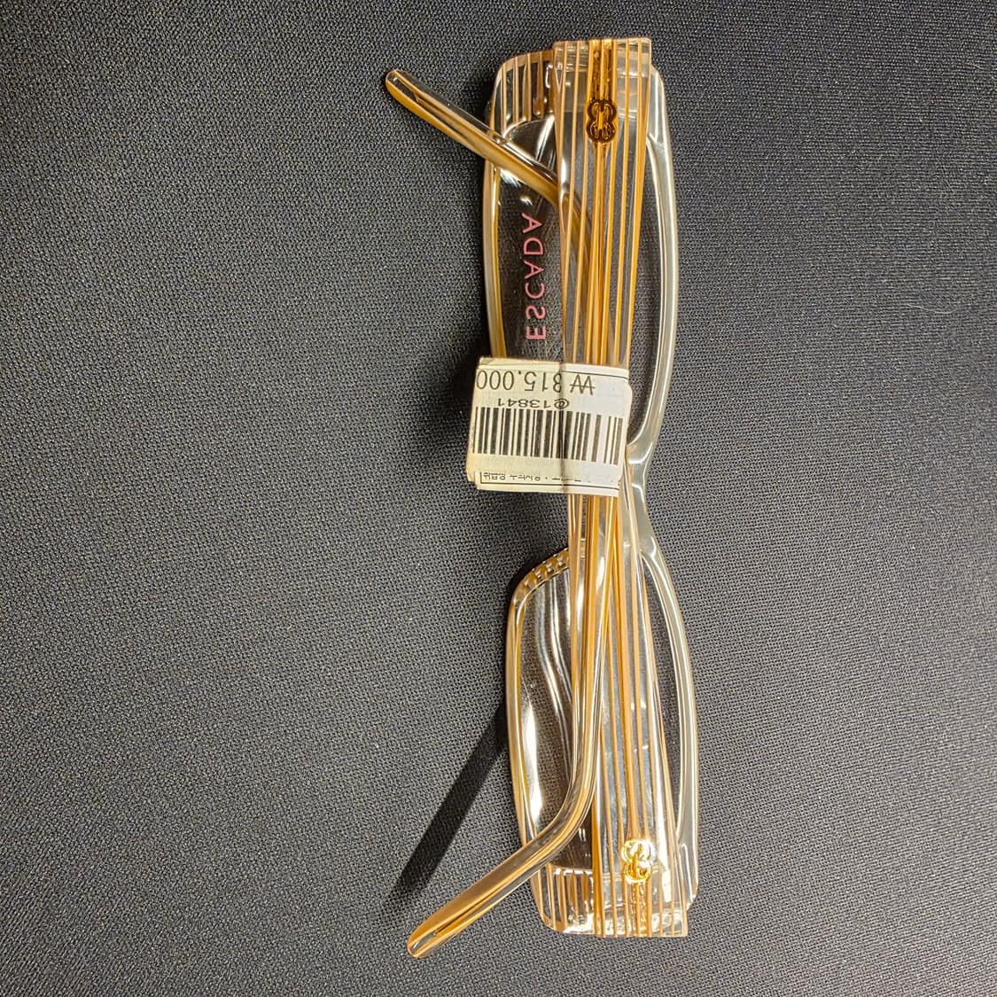 (새상품) ESCADA 에스까다 뿔테 + 펜디 케이스 + 펜디 안경닦이  상품이미지5