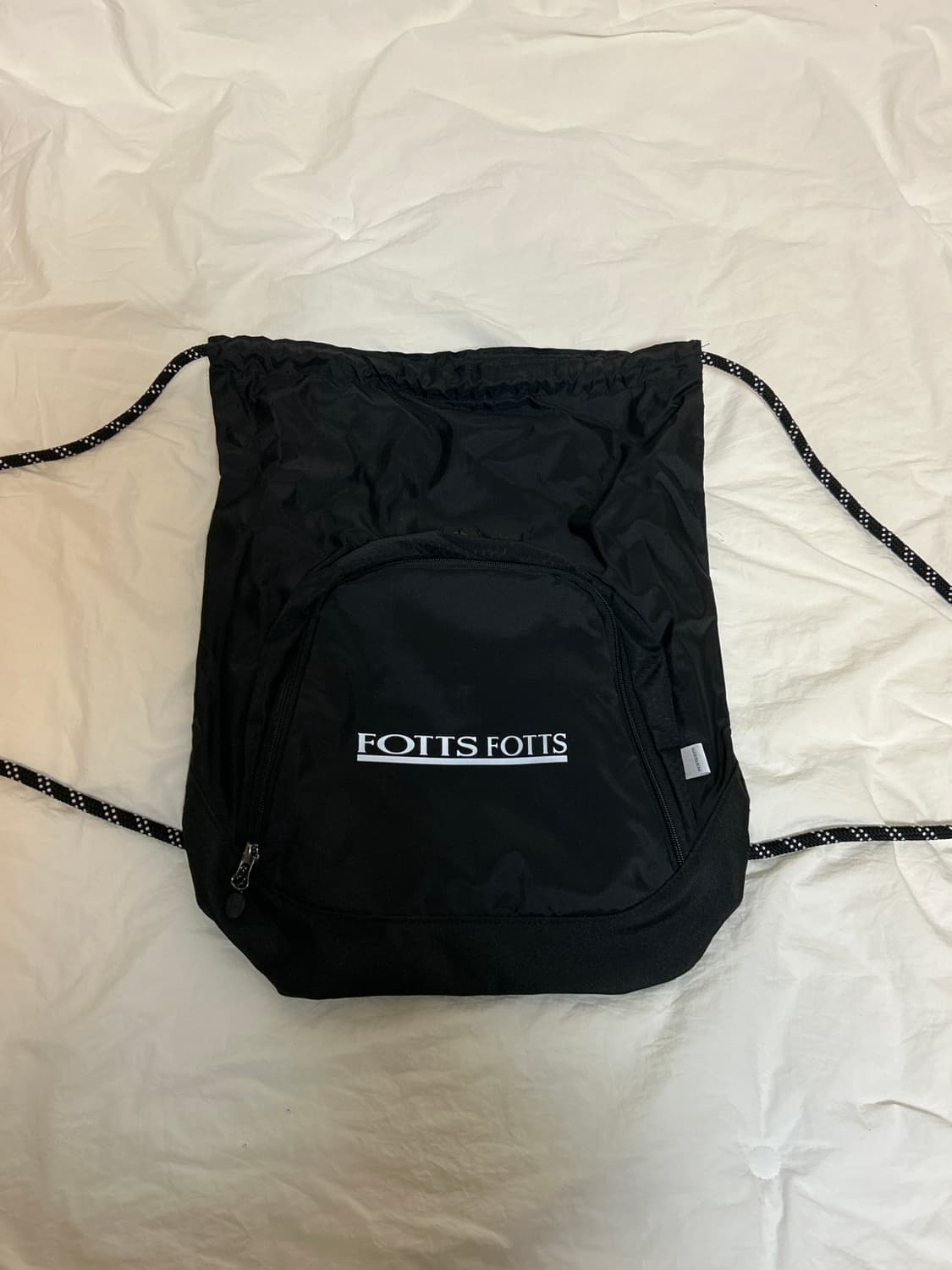 포츠포츠 DRAWSTRING SACK 블랙 상품이미지3