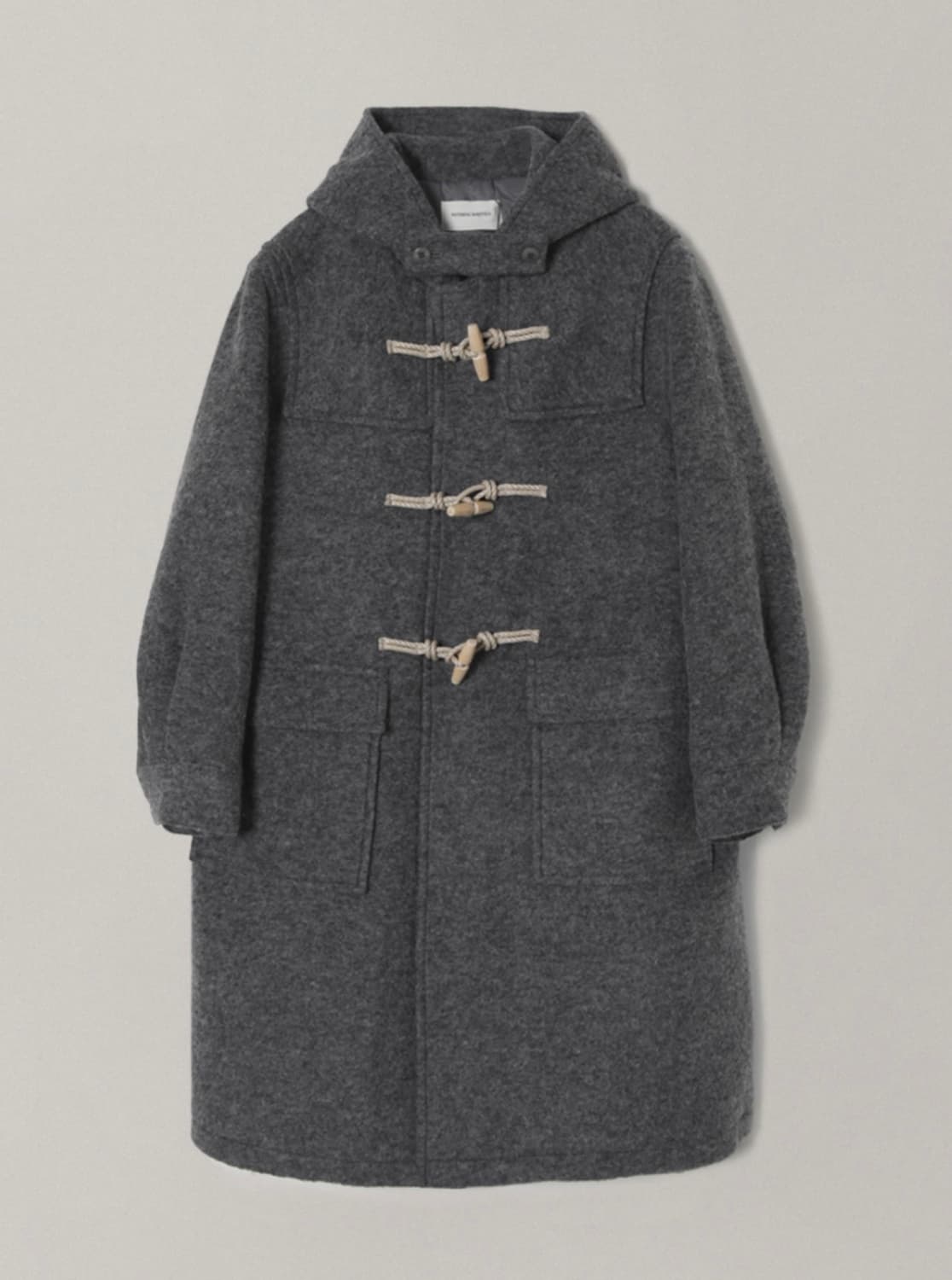 낫띵리튼 더플코트 그레이 상품이미지1