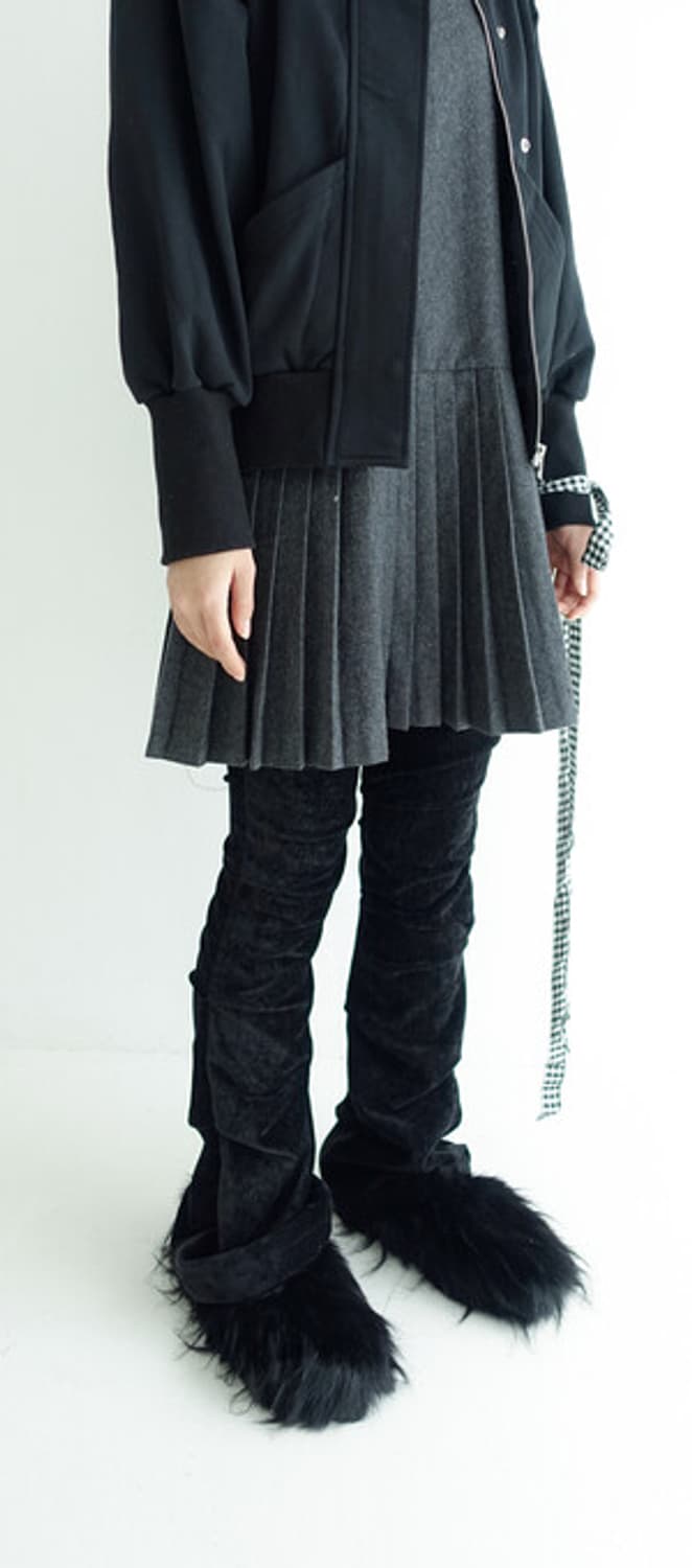 샵페어리 velvet shirring bootcut pants 상품이미지1
