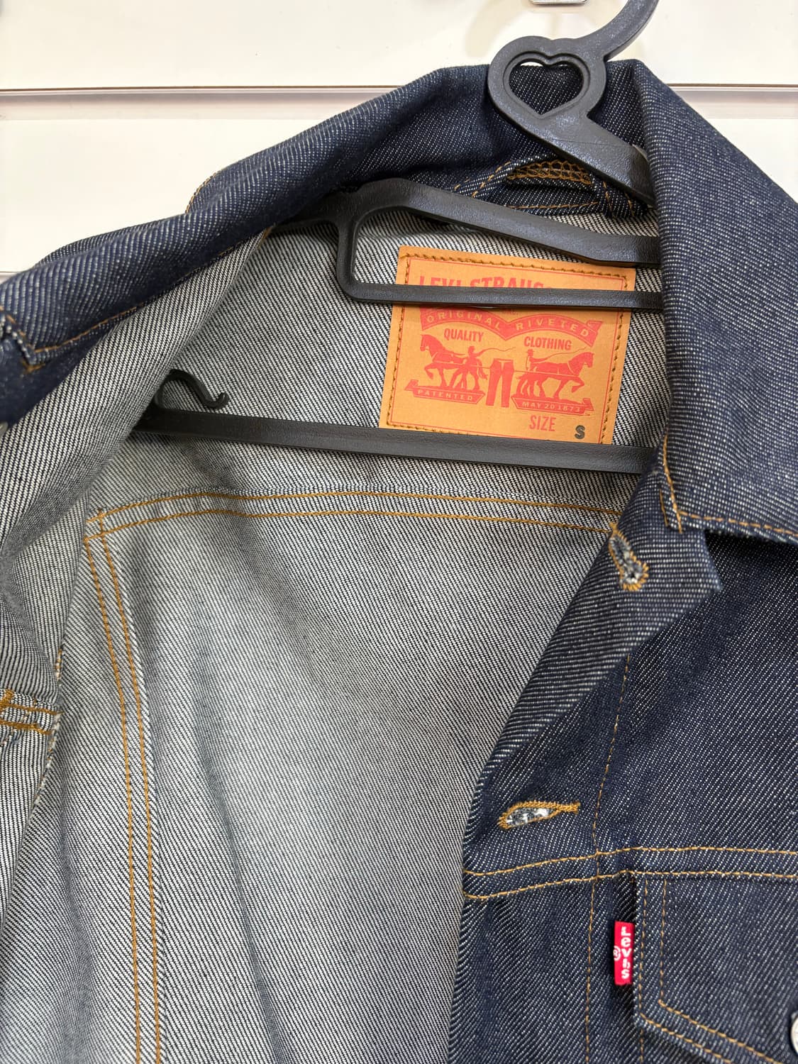 리바이스 중청 청자켓 s 상품이미지5