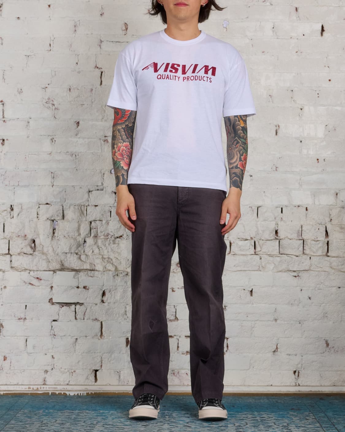 [2] 비즈빔 24AW 와이드 치노 크래쉬 블랙 새상품 상품이미지10