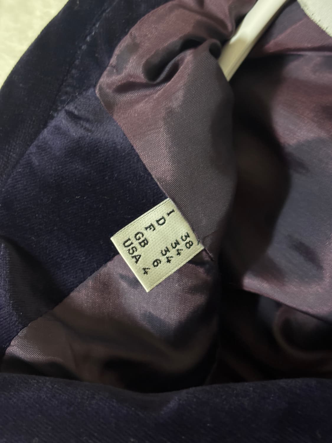 Moschino 모스키노 벨벳 리본 블레이져 자켓 퍼플 히메 갸루 고딕  상품이미지6