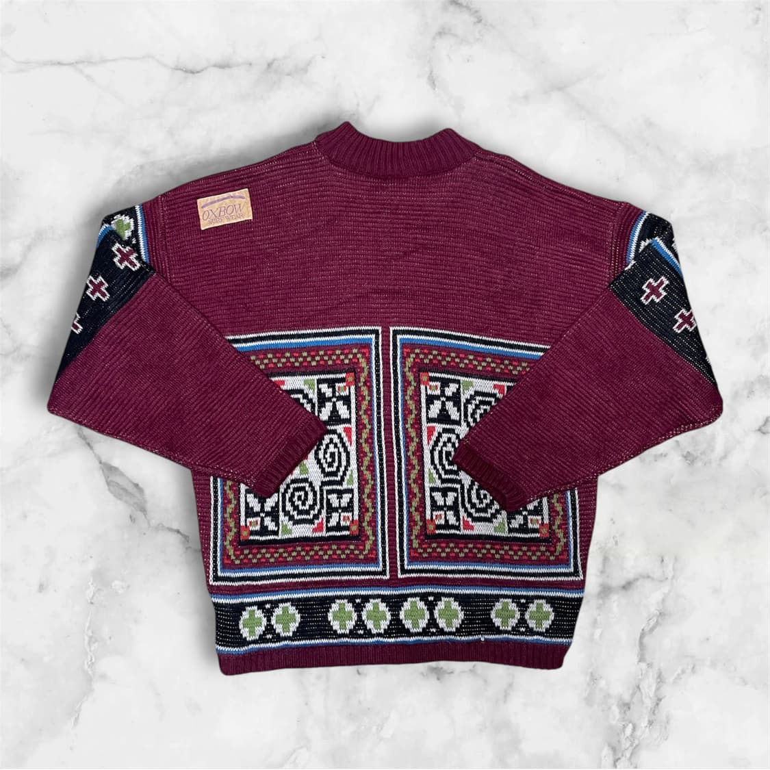 Oxbow - 피닉스 패턴 울 스웨터 (XL - XXL 추천) 상품이미지2