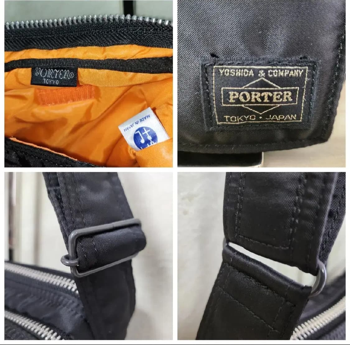 S급)요시다 포터 탱커 숄더백 S 블랙(양품) 상품이미지8