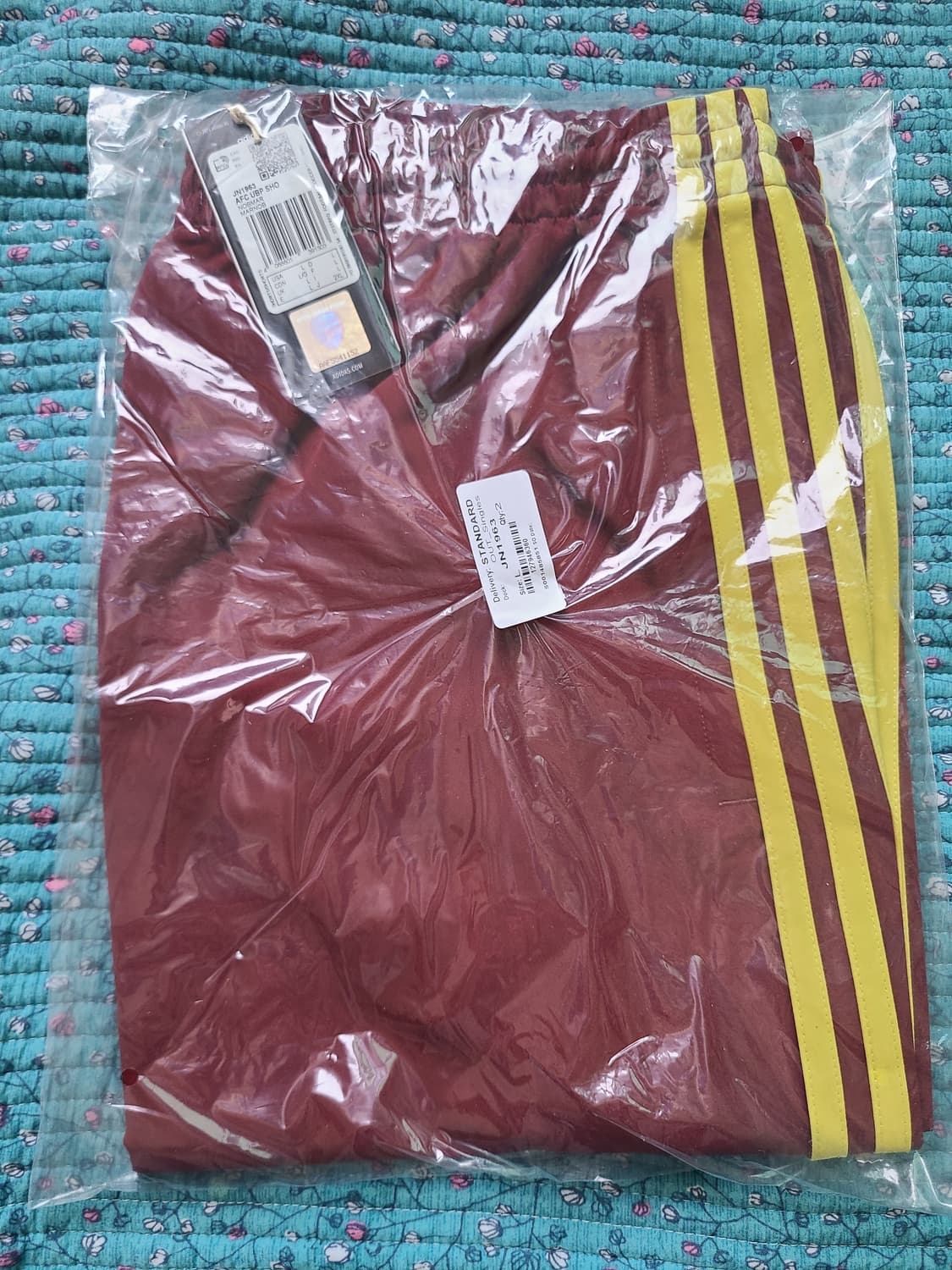 아스날 아디다스 UBP 트랙 숏팬츠 상품이미지5