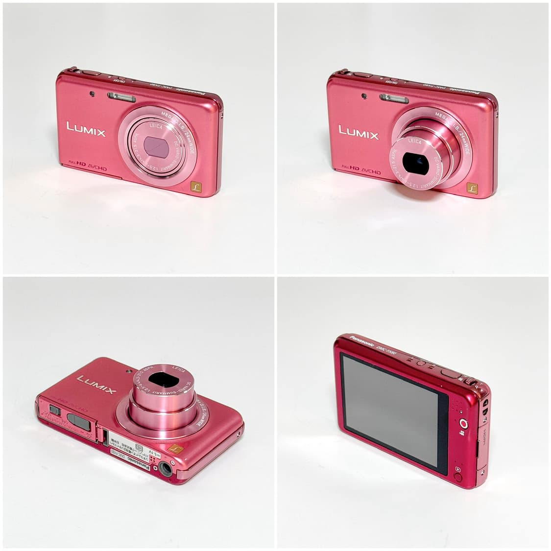 파나소닉 루믹스 FX80 핑크 빈티지디카 상품이미지3