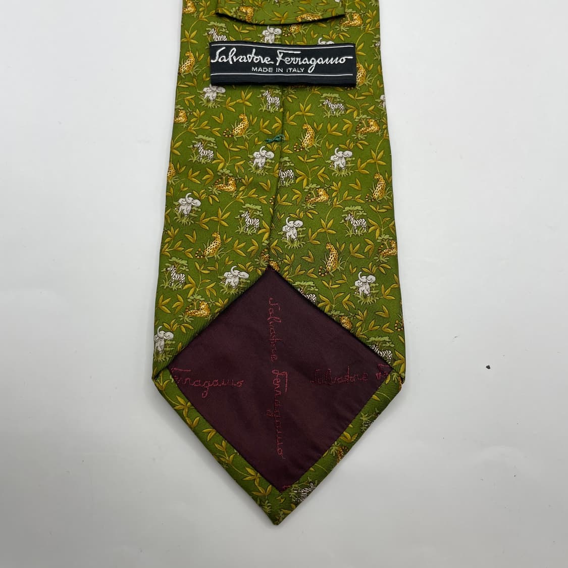 569) (Ferragamo) 살바토레페레가모 패턴 넥타이 상품이미지4