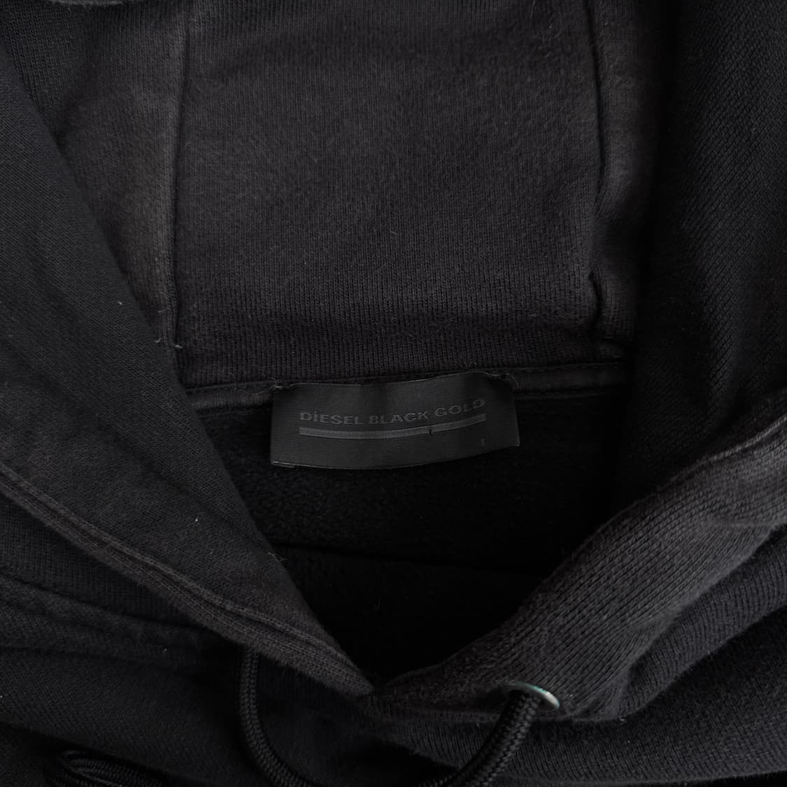 디젤 블랙골드 후드티 상품이미지5