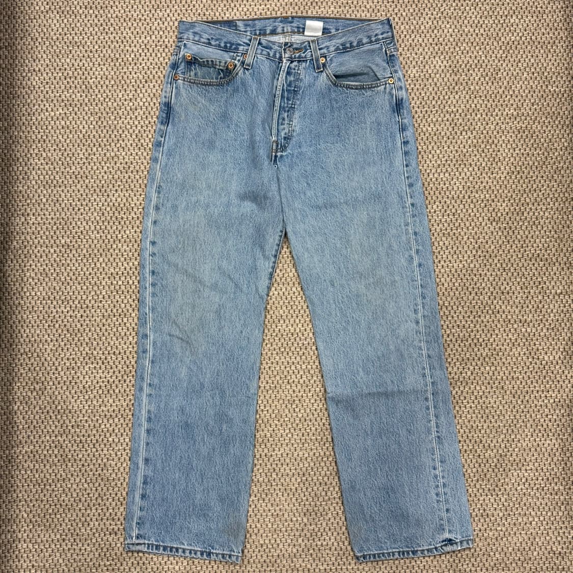 리바이스 501 00s Y2K levis 빈티지 구제 청바지 연청 워싱 상품이미지2