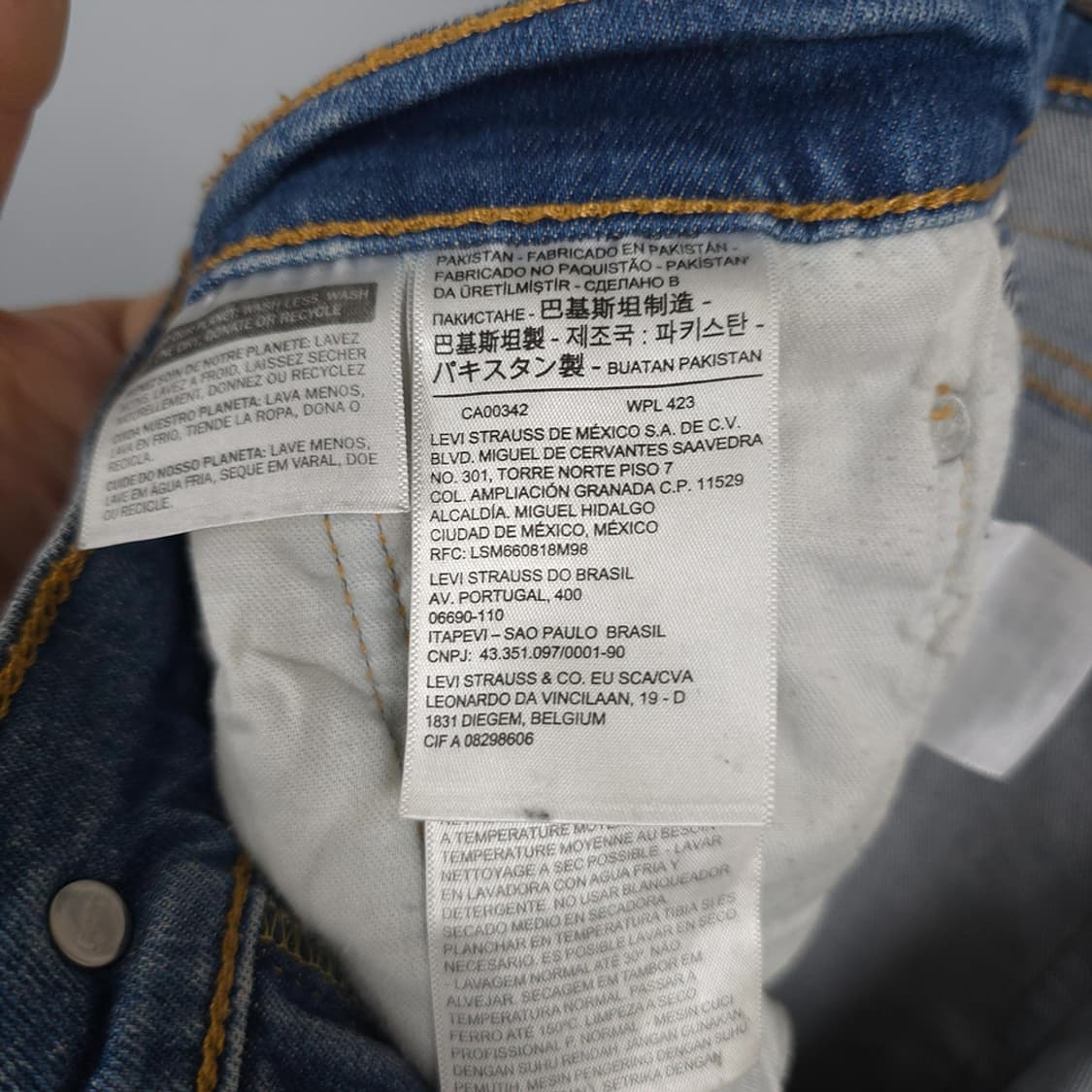 리바이스 Levis 569 루즈 스트레이트 데님 팬츠 W32 L32 상품이미지7