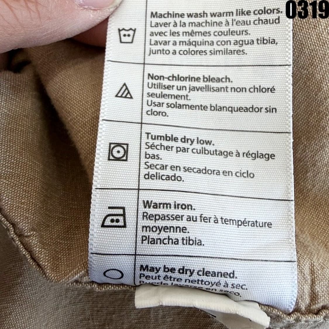 칼하트 오리지널 핏 반팔 셔츠 XL 0319  상품이미지6